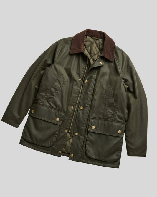Barbour Waxed Jacket - Green
